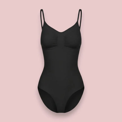 Andningsbar shapewear-body med magkontroll och rumplyft