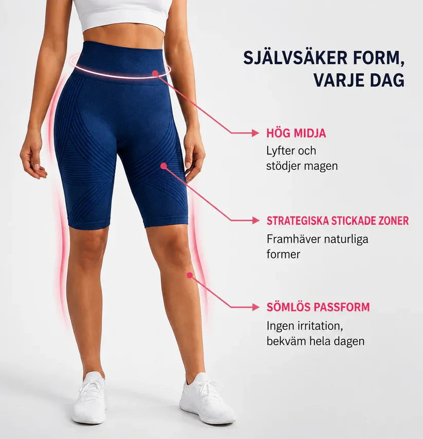 3D anti-cellulit shorts