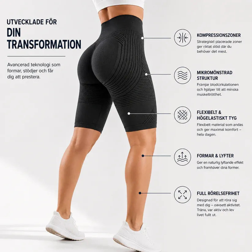 3D anti-cellulit shorts